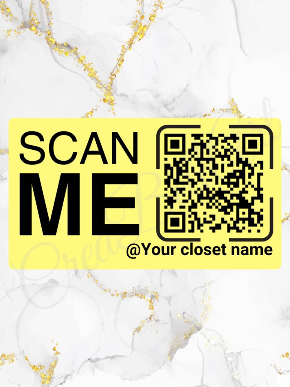 100 Thank you Stickers for Packaging Customizable QR | Small Business Labels - Picture 3 of 10